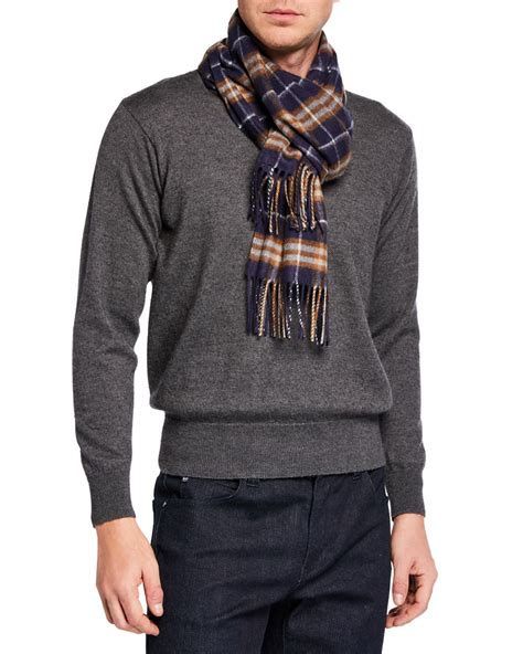 burberry cashmere mens|burberry cashmere check scarf price.